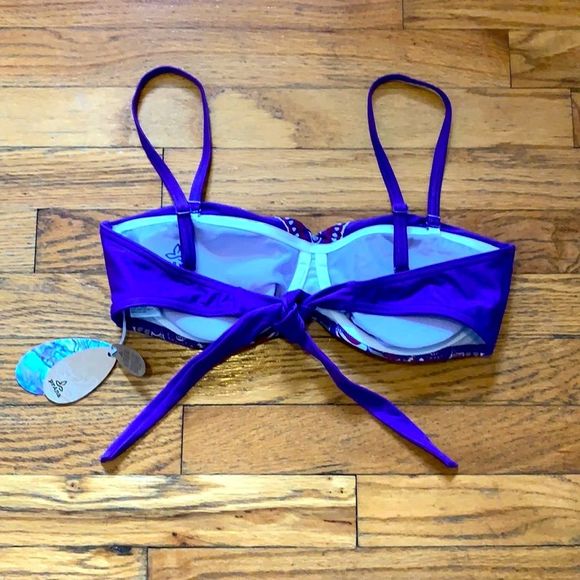 Prana Cosima top in Dusted Peri Jasmine medium - Picture 3 of 6